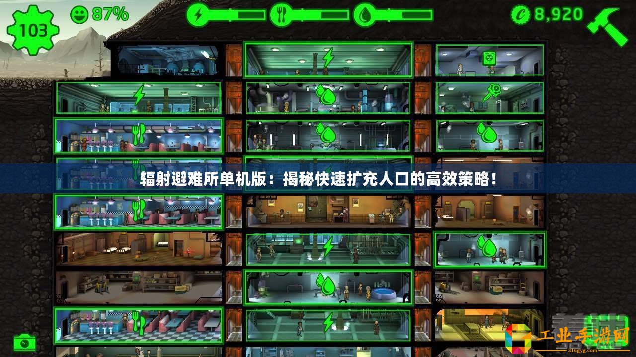 輻射避難所單機版：揭秘快速擴充人口的高效策略！