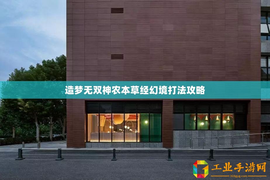 造夢無雙神農本草經幻境打法攻略