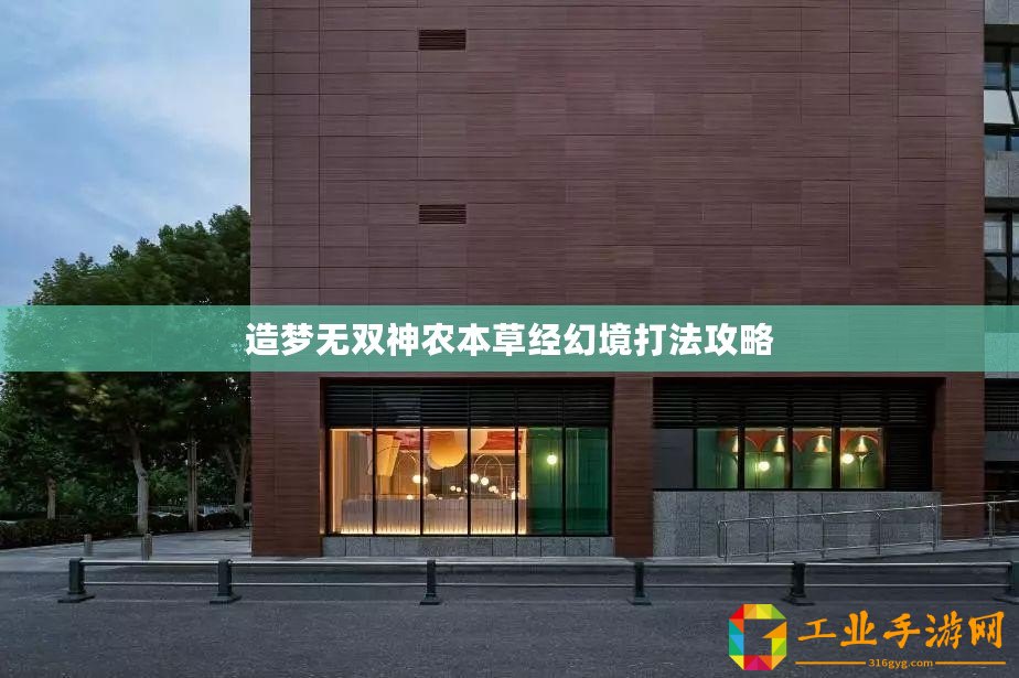 造夢無雙神農本草經幻境打法攻略