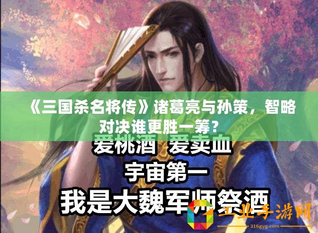 《三國(guó)殺名將傳》諸葛亮與孫策，智略對(duì)決誰(shuí)更勝一籌？